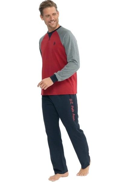 %100 Pamuk Uzun Kol Erkek Pijama Takım 18835 fiyatları