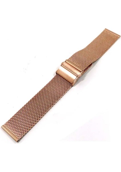 Paslanmaz Çelik Kordon MK1003 - Rose Gold - 24 mm