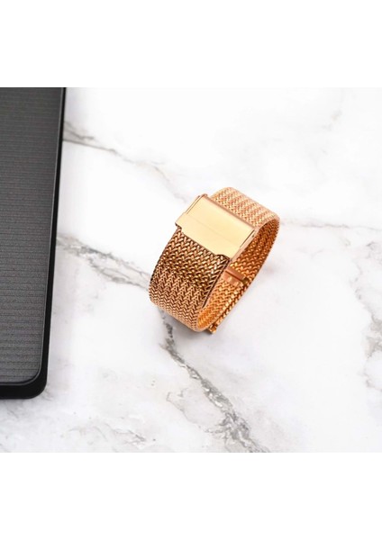Paslanmaz Çelik Kordon MK1002-GOLD - 24 mm fiyatları