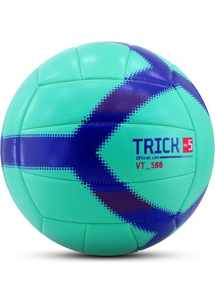 Voleybol Topu VT500 Trick No:5 Yumuşak Doku Semi-Pro Iç-Dış Mekan Soft Touch 270 G