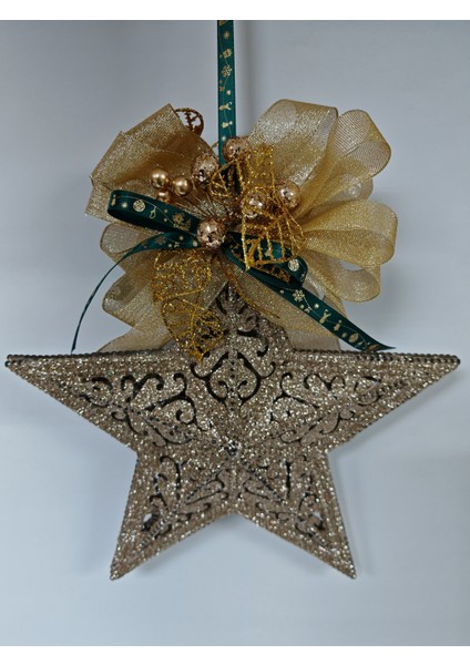 Yılbaşı Tavan Süsü Yeni Yıl Noel Dekoratif Yıldız Tavan Süsü - Çift Taraflıdır fiyatları