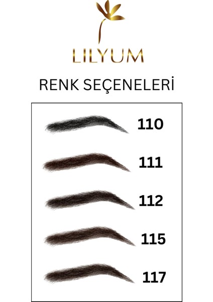 Kaş Kalemi Siyah - Eyebrow Pencil NO:111