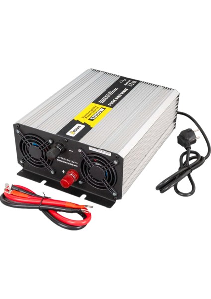 12V 1000W Tam Sinus Şarjlı Inverter