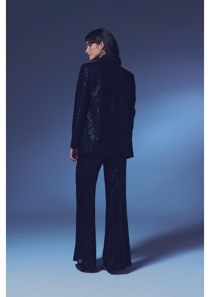 Payetli Salaş Ceket - Siyah indirimleri