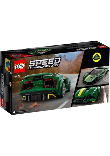 76907 Lego® Speed Champions Lotus Evija 247 Parça +8 Yaş indirimleri