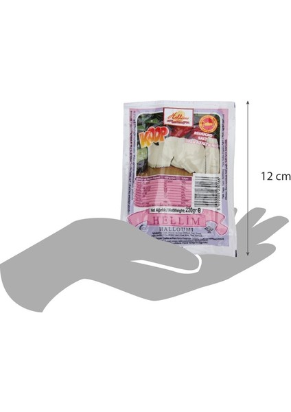 Az Tuzlu Hellim Peynir 4'lü Toplam 880 gr fiyatları