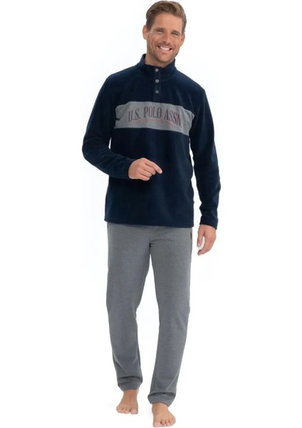 Uzun Kol Polar Erkek Pijama Takım 18826