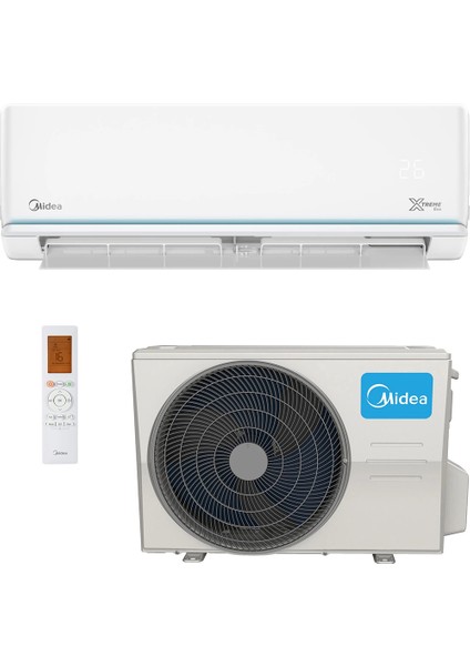 2024 Model Midea Xtreme Save A+++ 12.000 Btu Inv. Duvar Tipi Klima Wifi