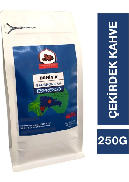 Dominik Espresso Çekirdek Kahve 250 gr