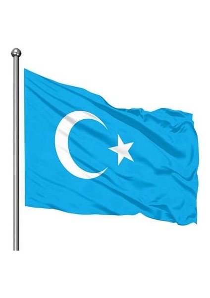 Doğu Türkistan Gönder Bayrağı 50 x 75 cm