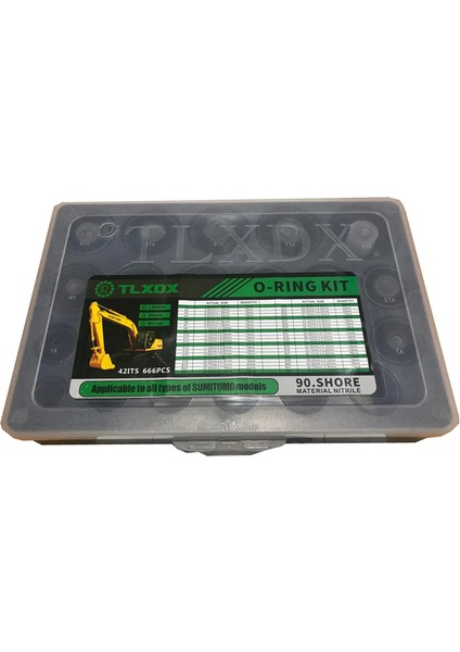 Mgk Box-Doosan Oring Kit 90 Shore-Büyük