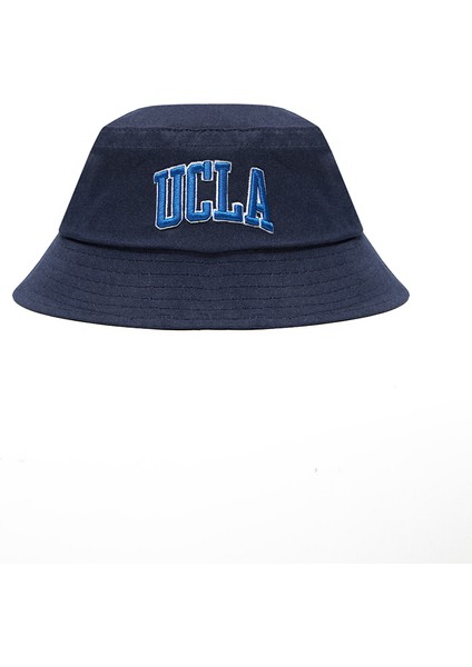 Carson Lacivert Bucket Cap Nakışlı Standard Fit Unisex Şapka