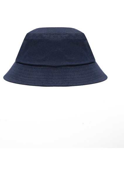 Carson Lacivert Bucket Cap Nakışlı Standard Fit Unisex Şapka