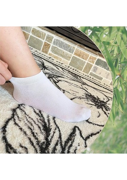 Bilek Boy Pamuklu Patik Çorap Unisex 6 Çift