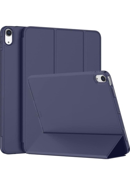 Apple iPad Pro 11 inç M4 2024 Kılıf PU Deri Smart Standlı Case A2836 A2837 A3006