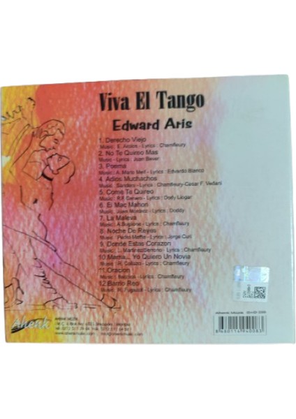 Viva El Tango – Edward Aris - CD