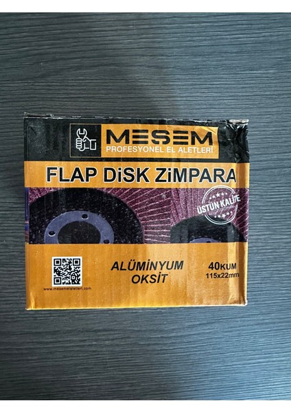 Beta Mesem Flap Disk 40 Kum 10 Adet