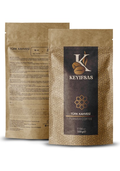 Geleneksel Türk Kahvesi 500 gr – Çekirdek modelleri