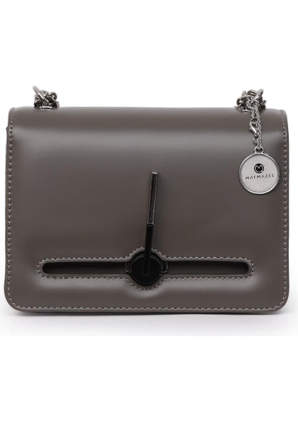 Gutta Gri Omuz Çantası modelleri