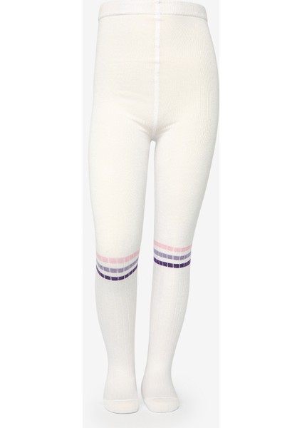 Pretty Tennis Beyaz Külotlu Çorap