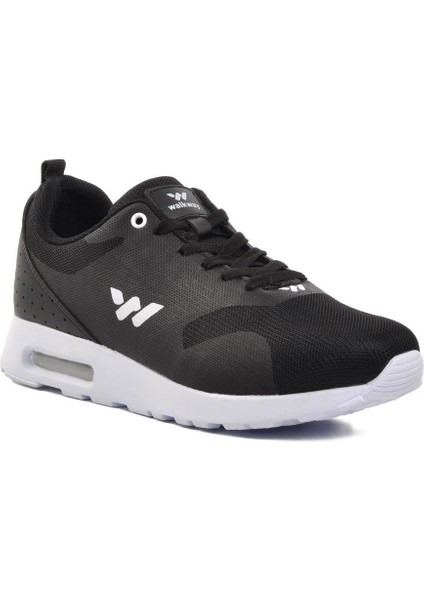 Siyah-Beyaz Erkek Spor Ayakkabı