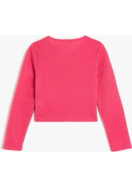 Bisiklet Yaka Slim Fit Uzun Kollu Bluz fiyatları