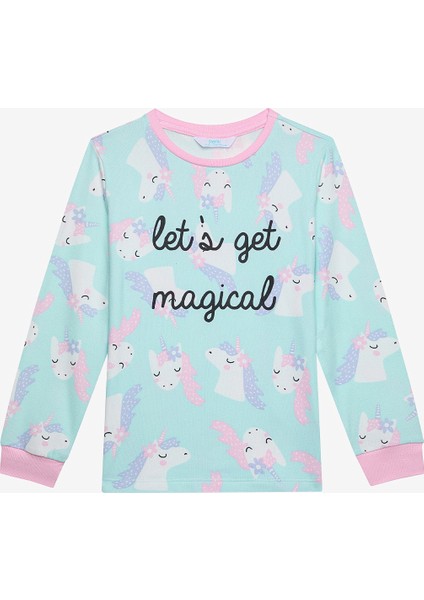Kız Çocuk Magical Termal Çok Renkli Pijama Takımı fiyatları