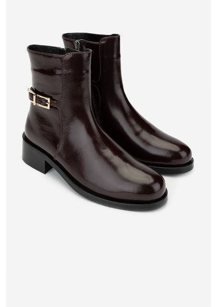 Kadın Bordo Düz Bot 33 28536 Bn Bot SK24-25 Bordo Krsk Rgn fiyatları