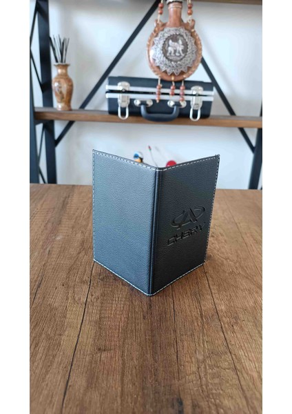 Chery Deri Dikişli Araç Ruhsat Kılıfı Kabı Oto Ruhsatlık Araba Ruhsat Koruyucu indirimleri