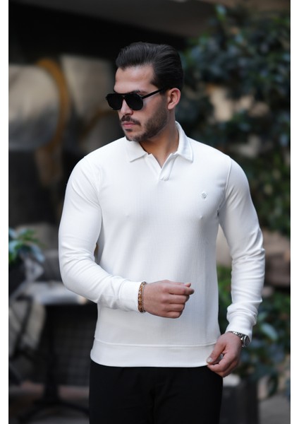 Düğmesiz Polo Yaka Tişört fiyatları