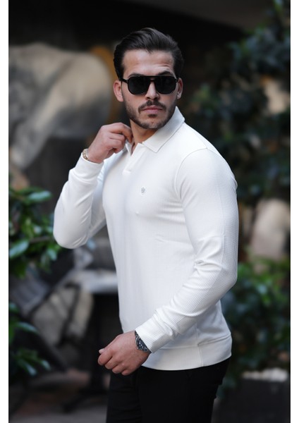 Düğmesiz Polo Yaka Tişört modelleri