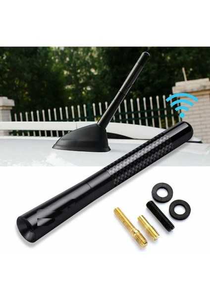 Honda Crv 2006-2012 Uyumlu Karbon Oto Çubuk Anten Siyah modelleri