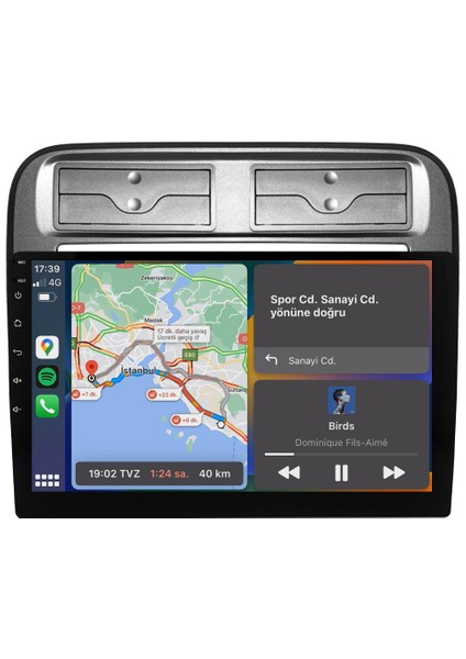 Fiat Grand Punto (2005-2009) Android 14 Multimedya Carplay 9 Inch 4 GB Ram / 64 GB Hafıza CRV-4765XD