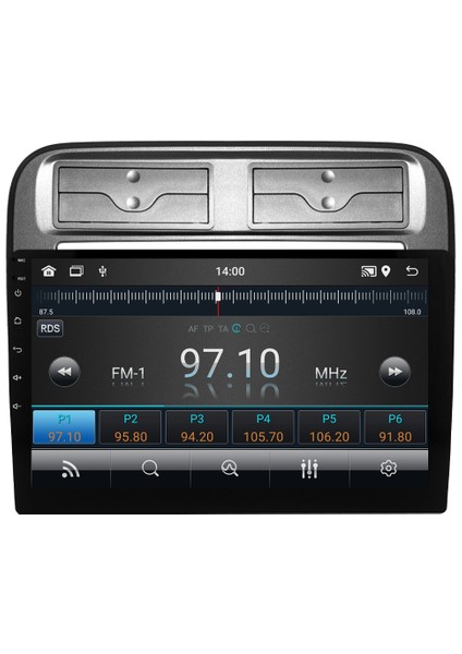 Fiat Grand Punto (2005-2009) Android 14 Multimedya Carplay 9 Inch 4 GB Ram / 64 GB Hafıza CRV-4765XD