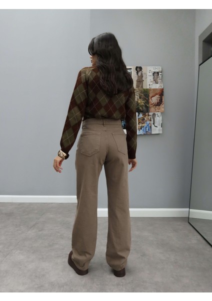 Haki Straight Orj Jean modelleri