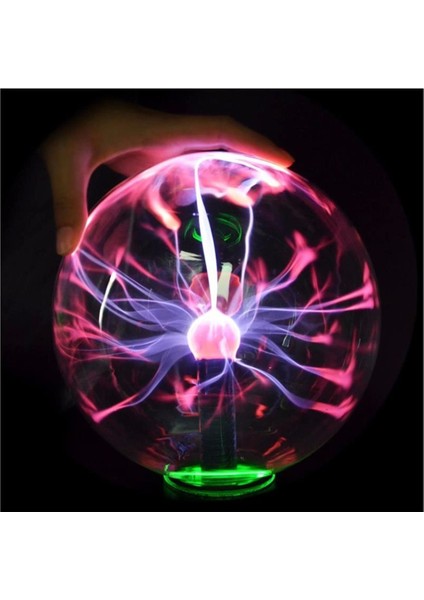 Büyük Boy Plazma Küresi - Tesla Plazma Lambası (25 x 14.5) cm