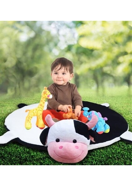 Legosh Bebek Oyun Halısı 120 cm Inekli Oyun Matı