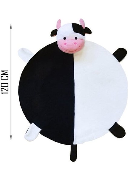 Legosh Bebek Oyun Halısı 120 cm Inekli Oyun Matı