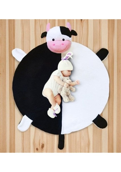 Legosh Bebek Oyun Halısı 120 cm Inekli Oyun Matı