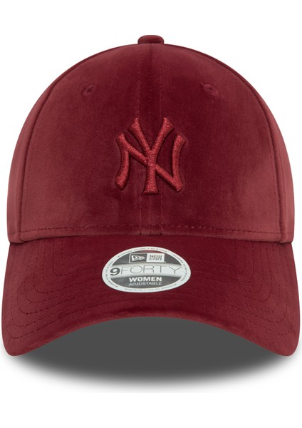 New Era New York Yankees Kadın Kırmızı Kadife 60580762