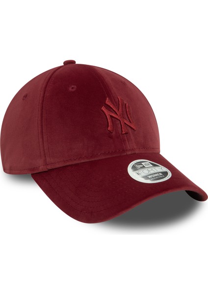 New Era New York Yankees Kadın Kırmızı Kadife 60580762