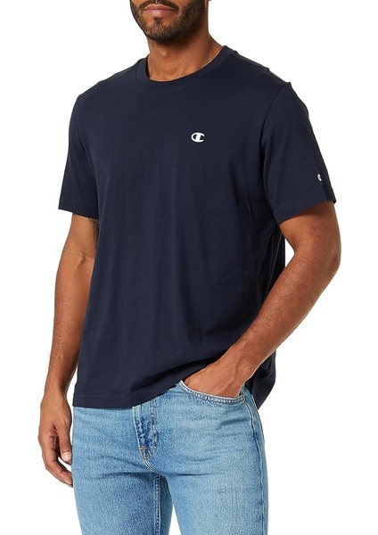 Herren Legacy Basics-S-S Bisiklet Yaka T-Shirt