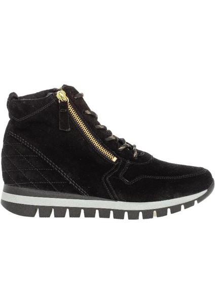 Ekstra-Geniş (H) Kalıp Kadın Bağcıklı Çift Fermuarlı Bot 56.455