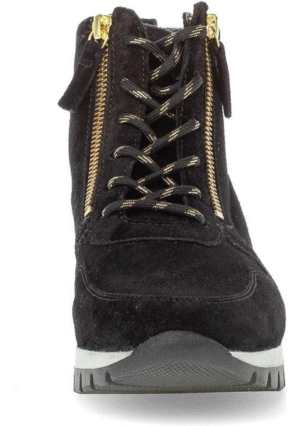 Ekstra-Geniş (H) Kalıp Kadın Bağcıklı Çift Fermuarlı Bot 56.455 fırsatları