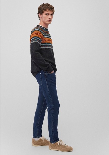 Mavi Erkek Milan Street Koyu Mavi Denim Jean Pantolon 0081088524 fiyatları