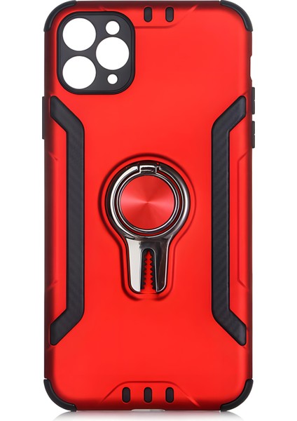 Apple iPhone 11 Pro Max Kılıf Stand Olma Özellikli Araç Tutuculu Ko Ko Kılıf