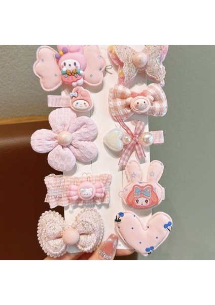 Karikatür Çocuk Tokaları Saç Aksesuarları Kız Süslemeleri Melodi Kombinasyonu (Yurt Dışından)