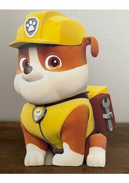 Paw Patrol (Rubble) Masaönü Ayaklı Pano