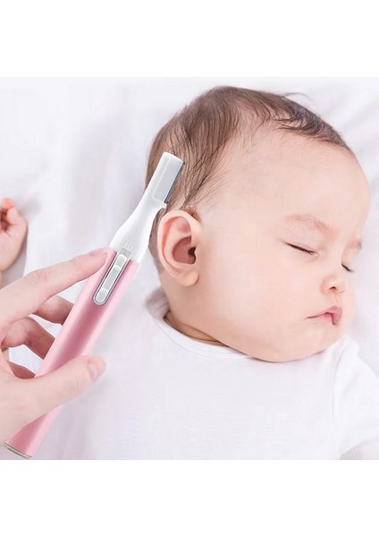 Pembe Pilli Kaş ve Bıyık Alma Aleti Kulak Burun Kılı Temizleme Tüy Kesme Makinesi fiyatları