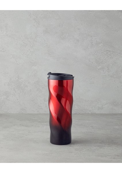 Good Mood Oslo Çelik Travel Mug 500 ml Kırmızı-Siyah